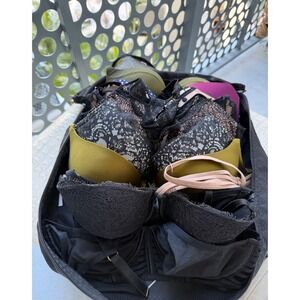 Victoria's Secret Bra‎ Bundle 10 pcs Mixed Styles Lace Push-Up 32D 32DD 34C 34D